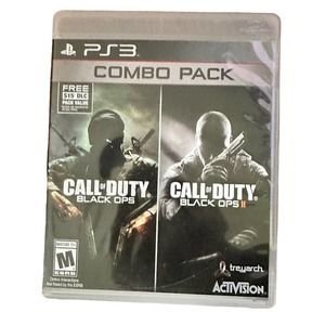 CALL OF DUTY BLACK OPS AND BLACK OPS ll COMBO PACK FOR PS3